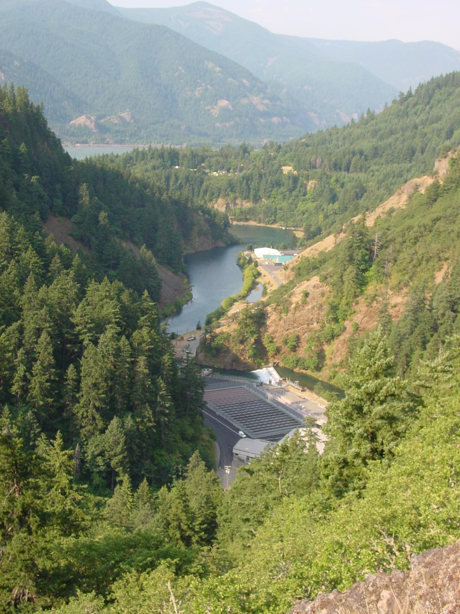 Little White Salmon National Fish Hatchery Aerial FWS.gov